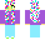 rainbow girl