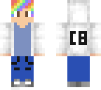 rainbow hair guy