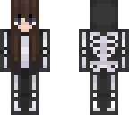 skeleton girl