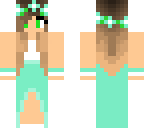 teal little kelly with a date dress
