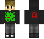 akrasneon with hoodie