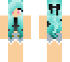 blue hair