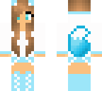 blue wolf girl