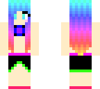 colorful girl