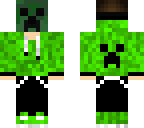 me with a creeper mask 