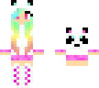 panda hoodie girl