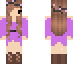 purple dress