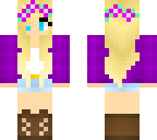 purple girl
