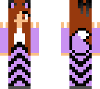 purple wolf girl