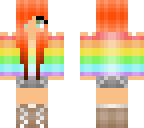 rainbow girl