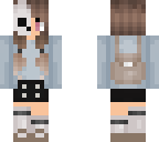 skull girl edit