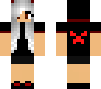 white haired gym uniform