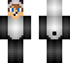 baby guy panda skin