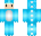 blue dino costume