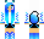 blue fox girl