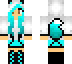 blue fox girl