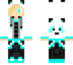 blue panda boy