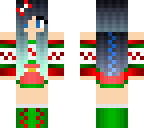 holiday winter girl