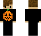 nice boy with pumkin shirt