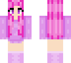 pink haired girl