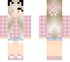 pink pastel kitten gal