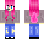 same skin with headphones