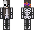 skeleton girl