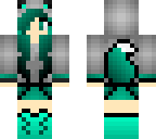 turquoise wolf girl