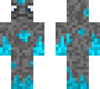 blue crystal stone golem