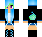 blue fire girl