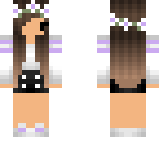 cute flower crown chibi