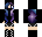 cute galaxy ninja girl