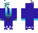 freeze blue man