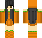 halloween pumpkin girl