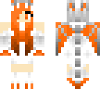 orange electric dragon girl edit