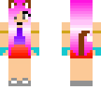 pink cat girl