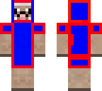 red and blue sheep