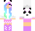 sorry forgot the ears rainbow panda edited 