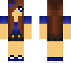 blue girl