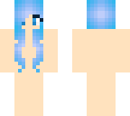 blue long hair