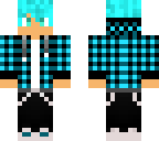cute blue hair