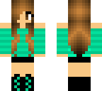cute mint girl
