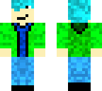cyan haired guy