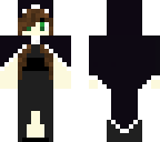 dress with a cloak