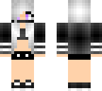 edit of  skull girl