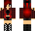fall red girl