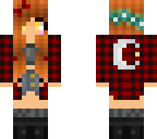 hd red plaid girl with red hair