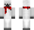 llama with red pokedot scarf