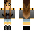 mustache girl