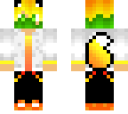 neonfox with scarf